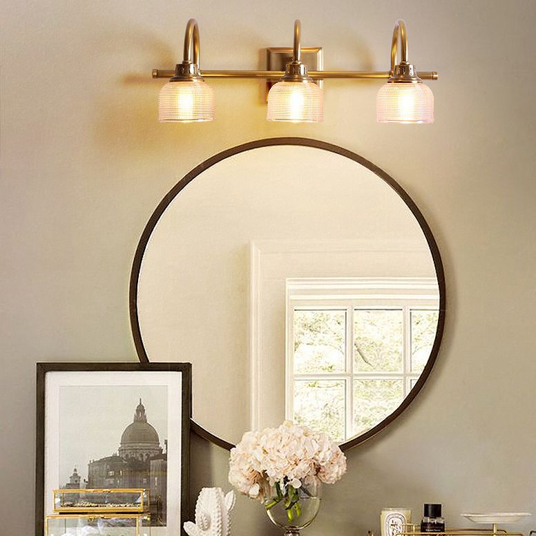 Busidud Prismatic Glass Vanity Wall Lamp