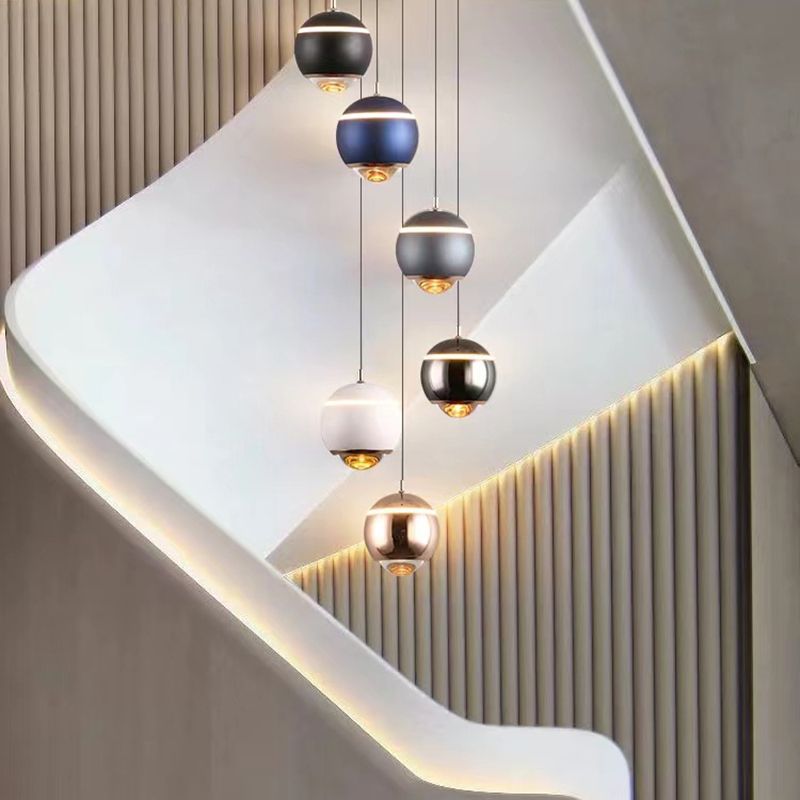 Wulalem Modern Round LED Pendant Light, Kitchen Island