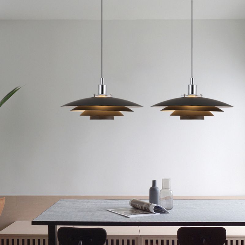 Milora Pendant Light Contemporary Minimalist Frisbee-Neutral Decor