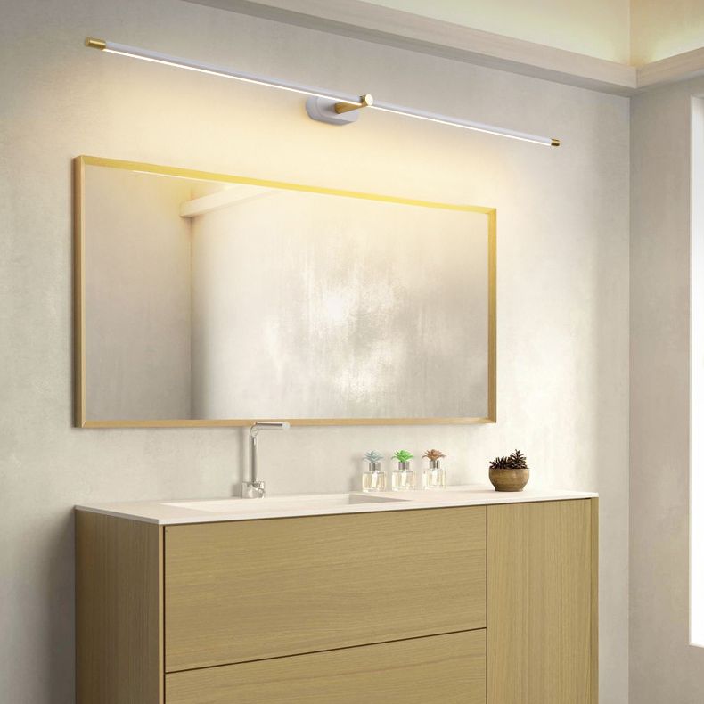 Tikabus Minimalist Linear Wall Lamp Gold&Black