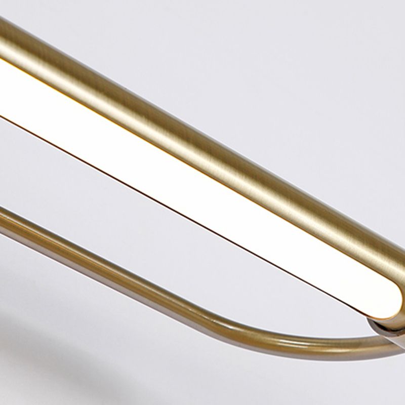 Vimesem Modern Linear Metal Vanity Wall Lamp, Gold