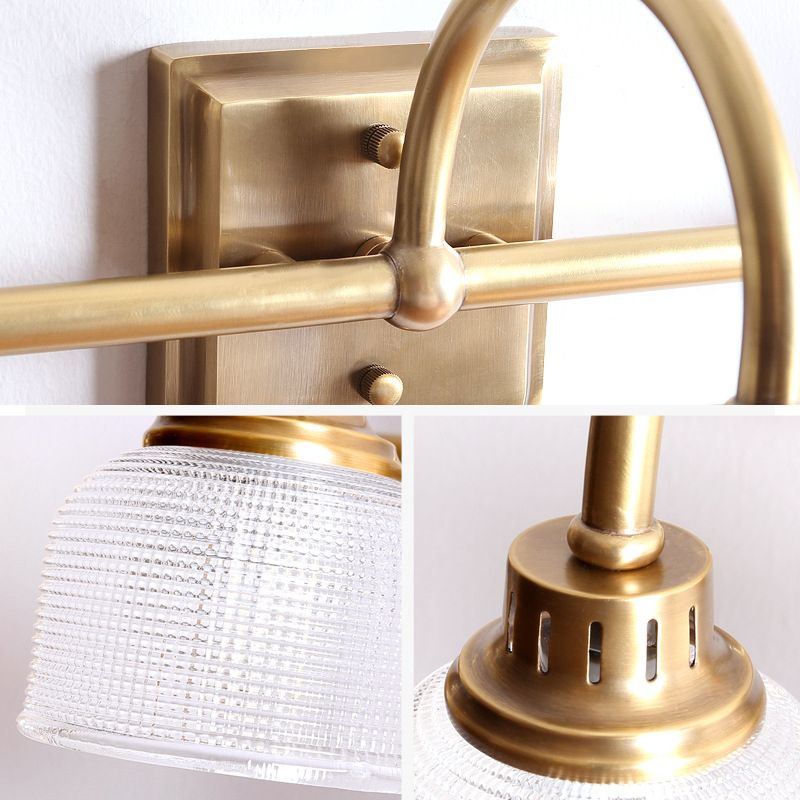 Busidud Prismatic Glass Vanity Wall Lamp