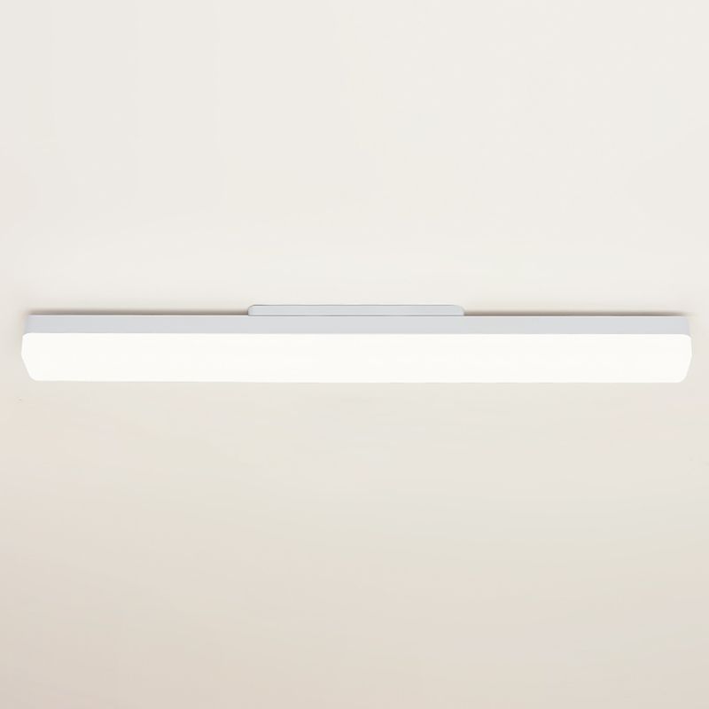 Zokared Modern Rectangular Modern Wall Lamp, White