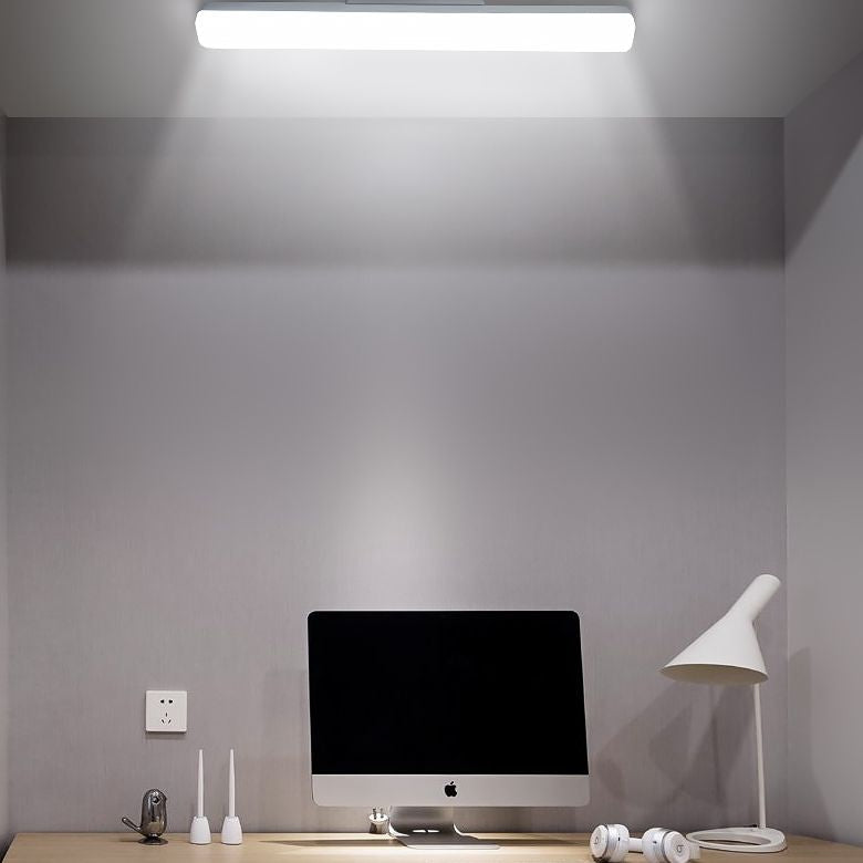 Zokared Modern Rectangular Modern Wall Lamp, White