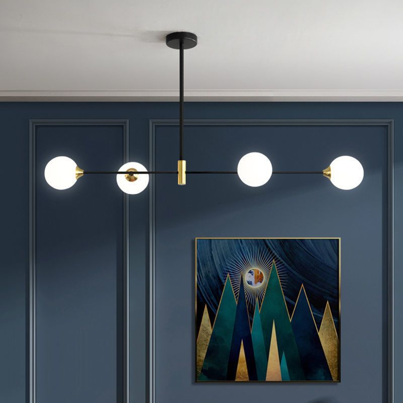 Lakorut Nordic Bubble Metal Pendant Light, Black