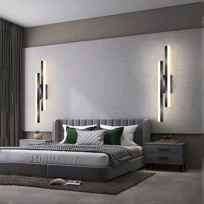Marien Wall Lamp Minimalist Geometric Black/White-Neutral Decor
