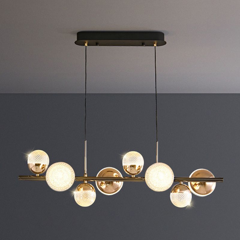 Firebum Glass Modern Bubbles Pendant Light