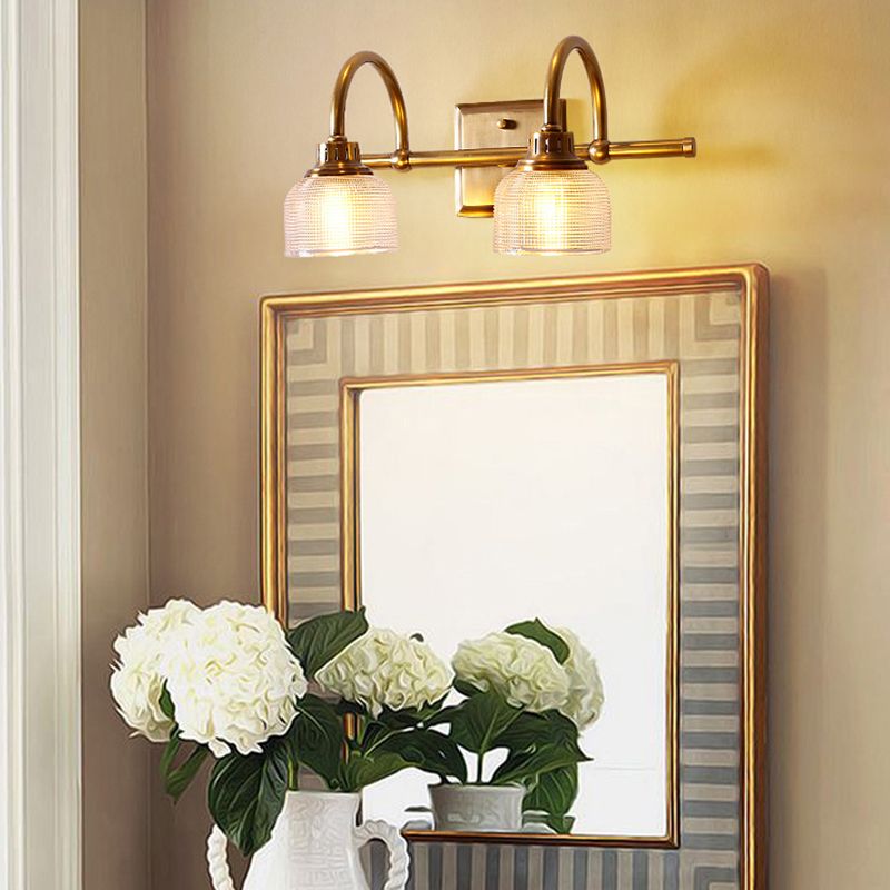 Busidud Prismatic Glass Vanity Wall Lamp