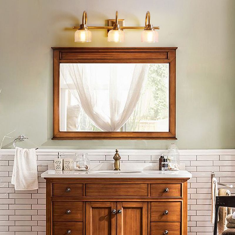 Busidud Prismatic Glass Vanity Wall Lamp