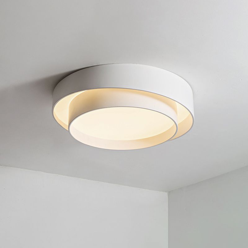 Fibanor Nordic Art Deco Circular Flush Mount Ceiling Light