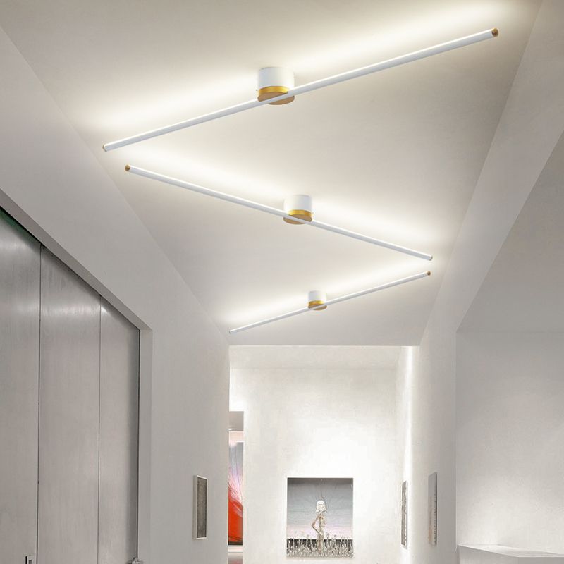 Selira Ceiling Light Linear Flush Mount-Neutral Decor