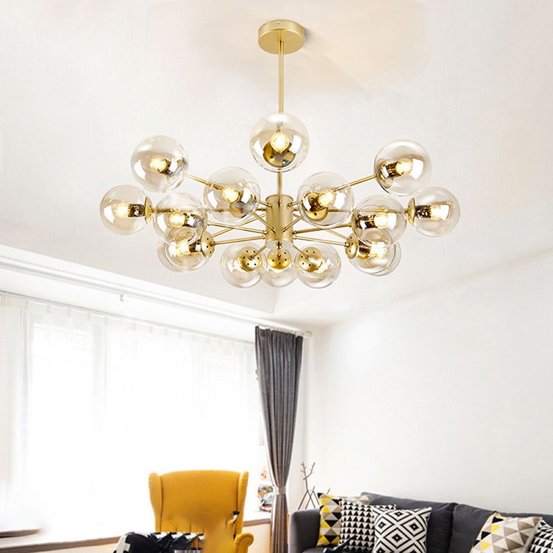 Cipilel Designer Simple Nordic Pendant Light, Black/Gold