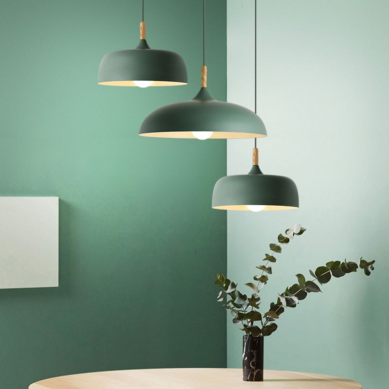 Fedilame Modern Pendant Light Dome Macaron Dining Room