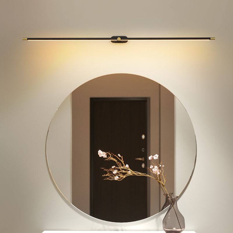 Tikabus Minimalist Linear Wall Lamp Gold&Black