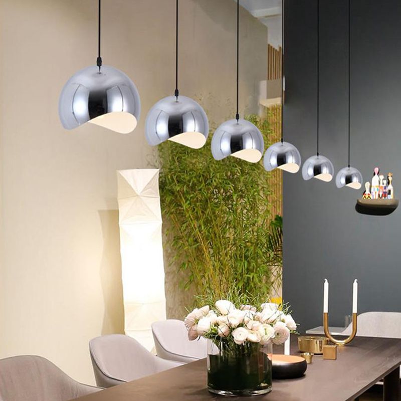 Cohen Nordic Globe Pendant Light, Metal, Kitchen Island