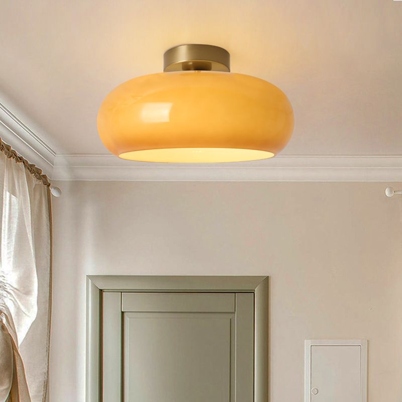 Vensia Ceiling Light Glass Flush Mount-Neutral Decor