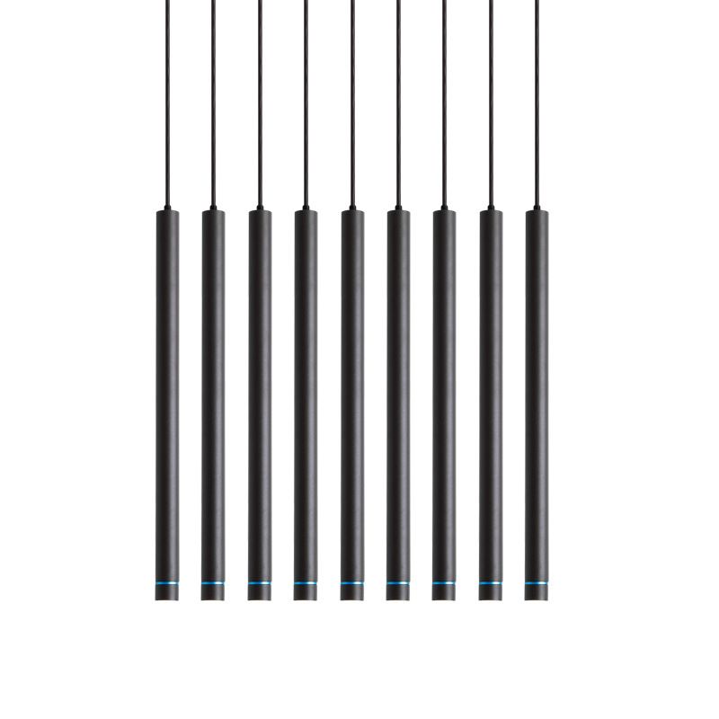 Kokebut Linear Minimalist Cylinder Pendant Light