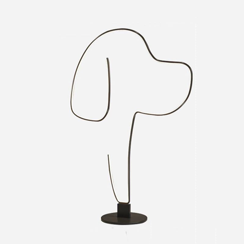 Cubugot Modern Cat/Dog Linear Metal Floor Lamp
