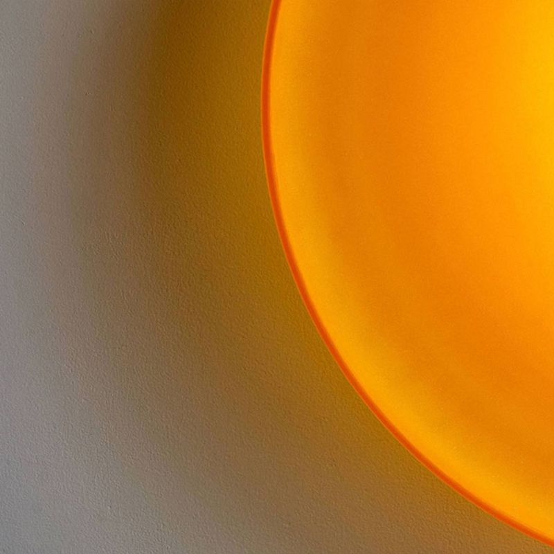 Solven Ceiling Light Drum-Shaped Glass-Neutral Decor