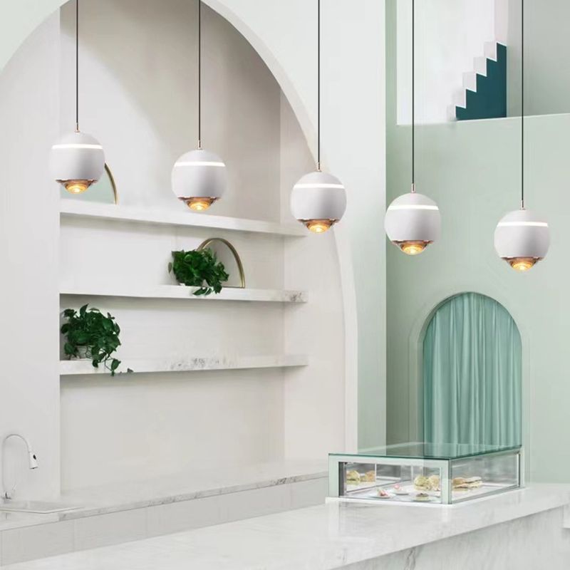 Wulalem Modern Round LED Pendant Light, Kitchen Island