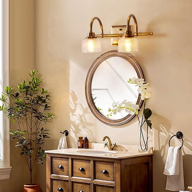 Busidud Prismatic Glass Vanity Wall Lamp
