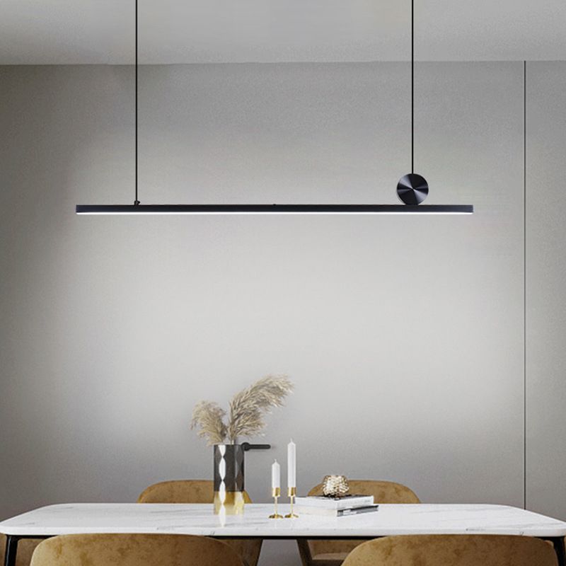 Hedomik Modern Linear Asymmetrical Pendant Light