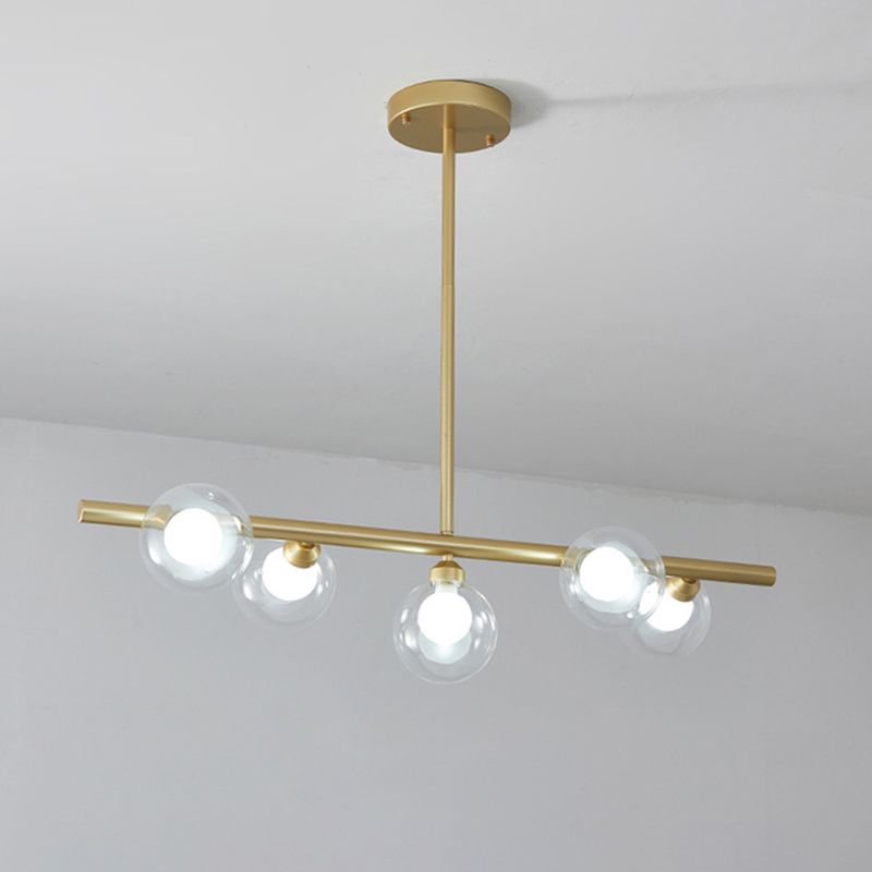 Lumirel Pendant Light Linear Bubble Glass-Neutral Decor