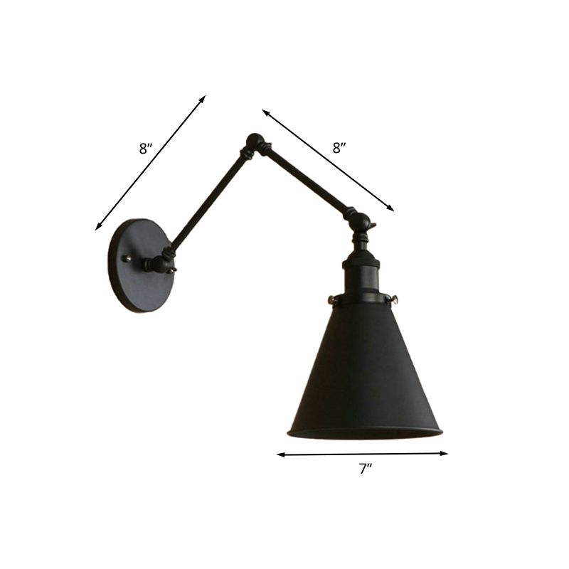 Calven Wall Lamp Vintage Adjustable Living Room-Neutral Decor
