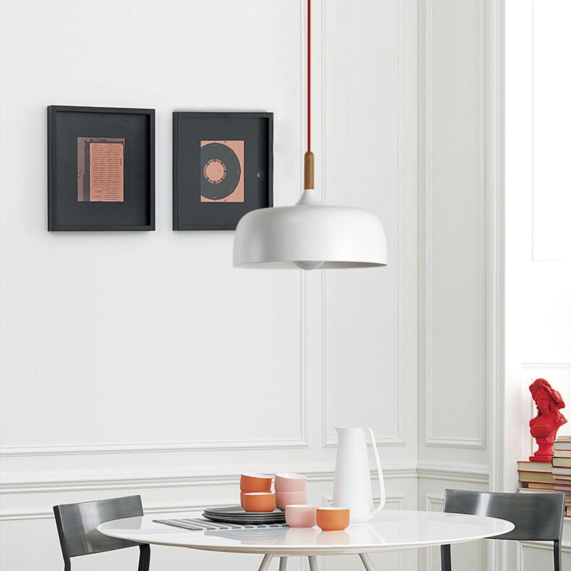 Fedilame Modern Pendant Light Dome Macaron Dining Room