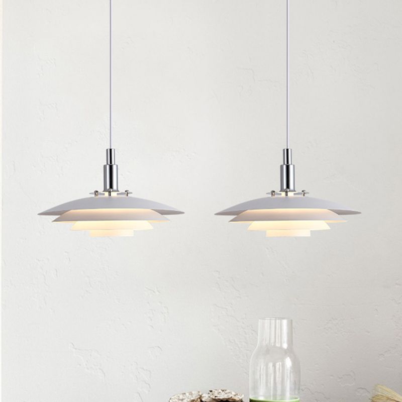 Milora Pendant Light Contemporary Minimalist Frisbee-Neutral Decor