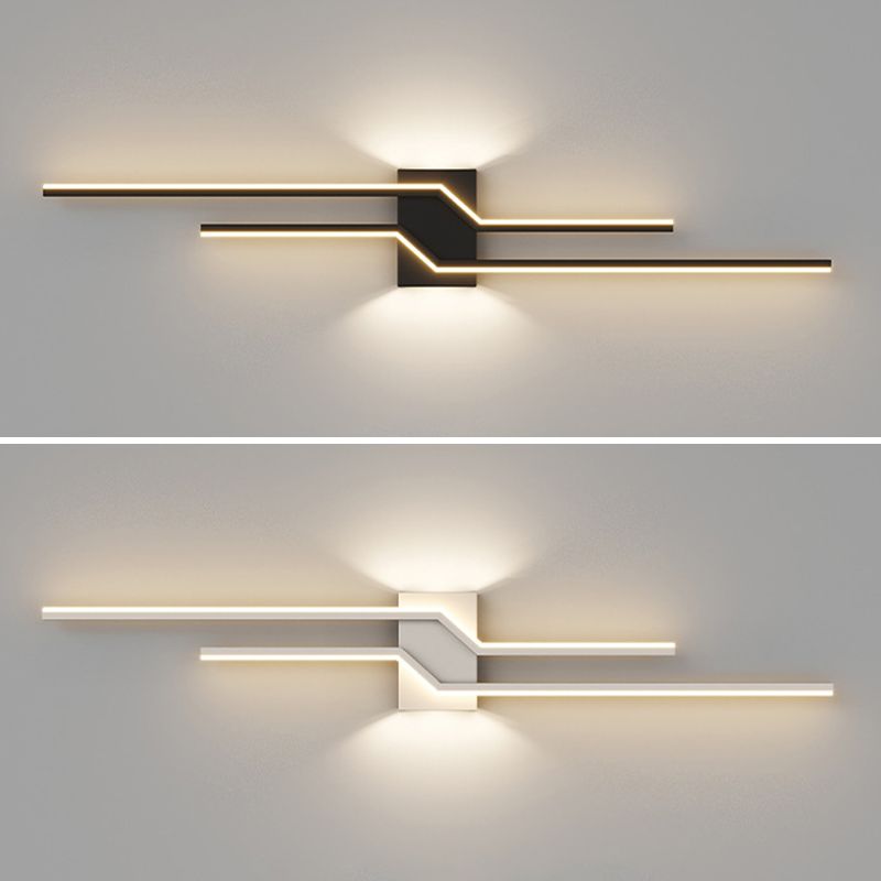 Batinem Minimalist Linear Metal Vanity Wall Light