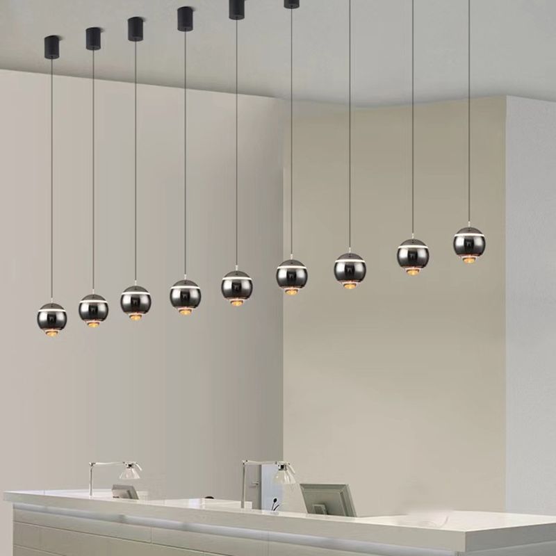 Wulalem Modern Round LED Pendant Light, Kitchen Island