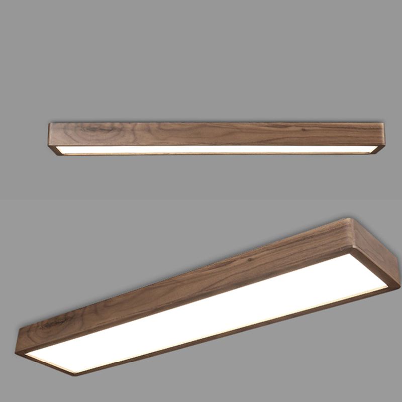 Lelonem Rectangular Designer Flush Mount Ceiling Light