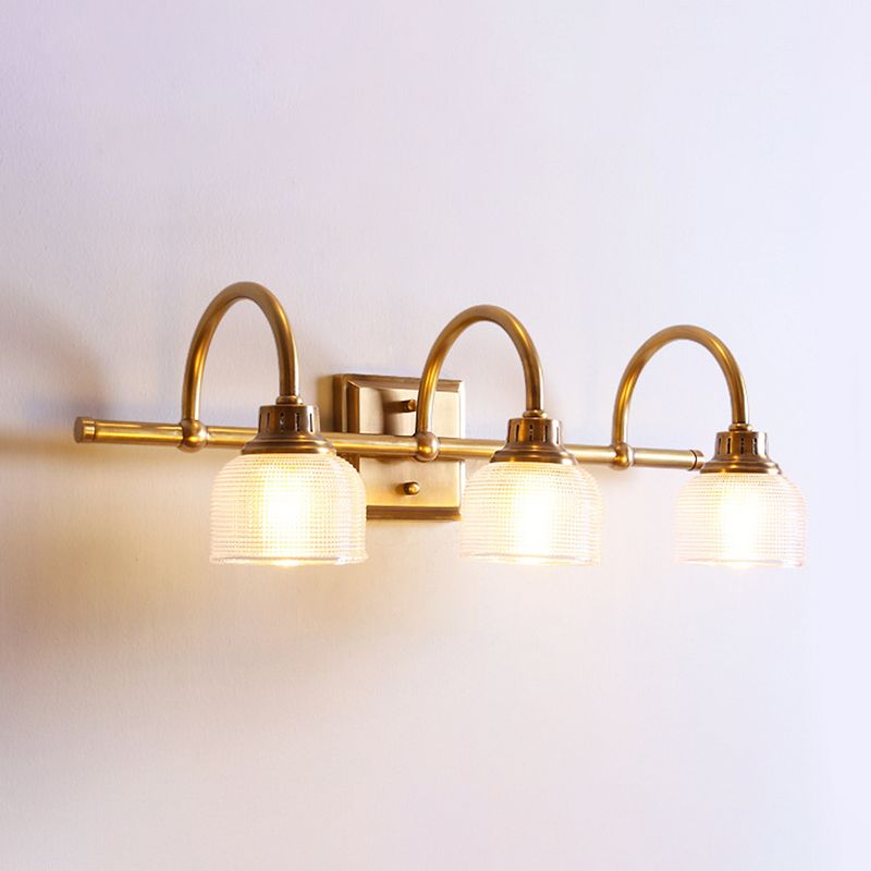 Busidud Prismatic Glass Vanity Wall Lamp