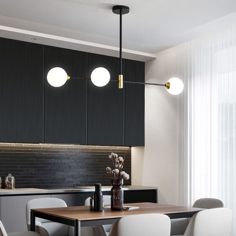 Lakorut Nordic Bubble Metal Pendant Light, Black