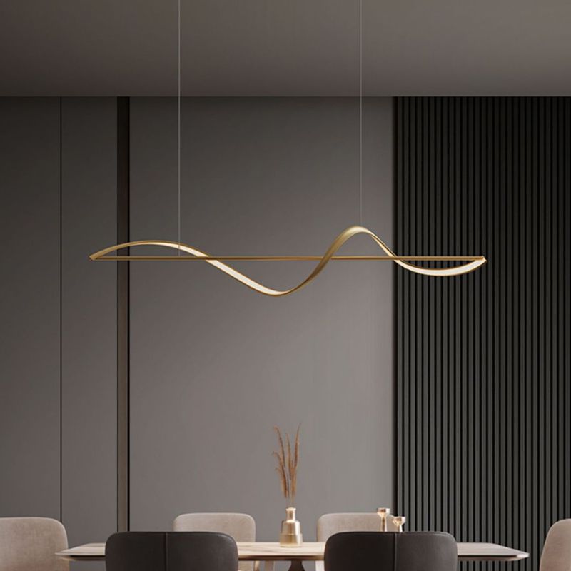 Arelia Pendant Light Wave Minimalist-Neutral Decor
