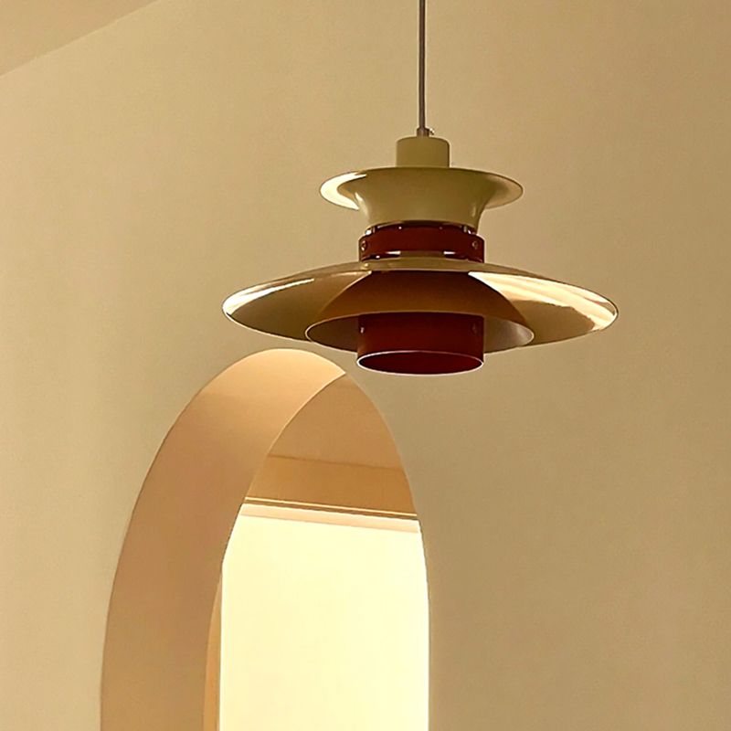 Wobulil Unique Designer Metal Pendant Light, White