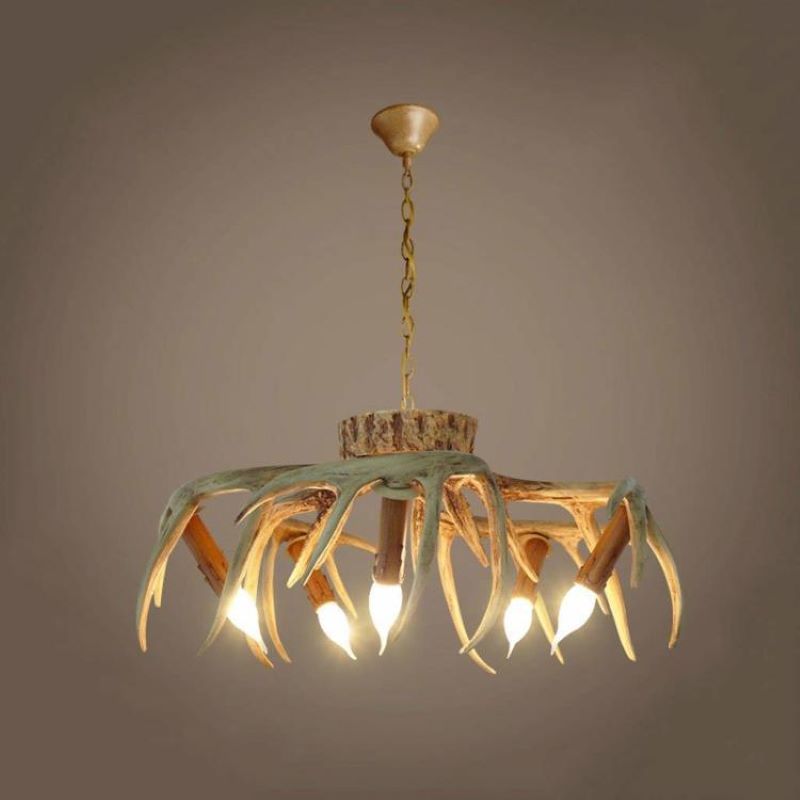 Vadipoka LED Pendant Light/Flush Mount Ceiling Light Resin Metal Bedroom