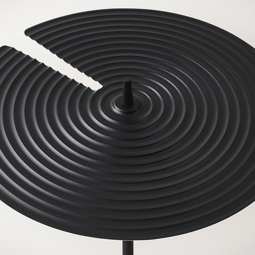 Tuvebek Modern Simple Black Floor & Table Lamp, Metal