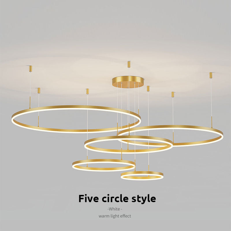 Sorexen Pendant Light Tir-Circle Liner-Neutral Decor