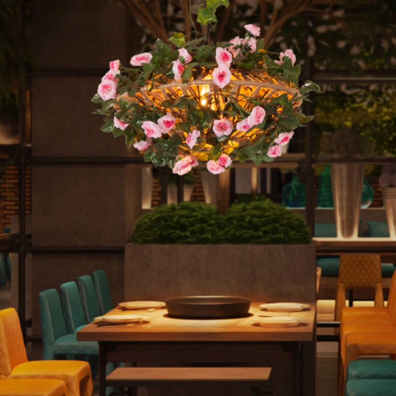 Gepodud Retro LED Pendant Light Restaurant Bedroom