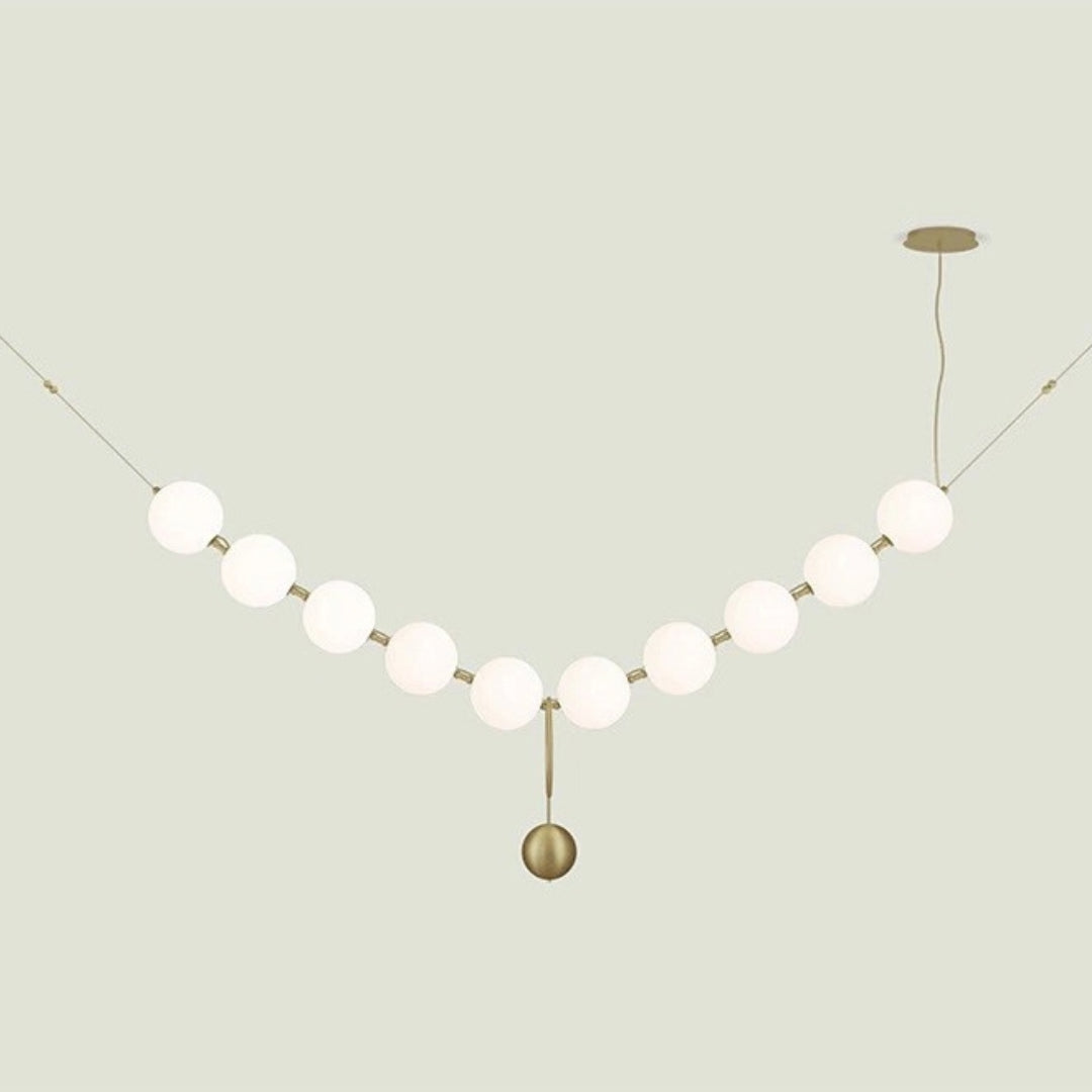 Sabopam Postmodern Loft Ball Pendant Lamp Creative Necklace Design