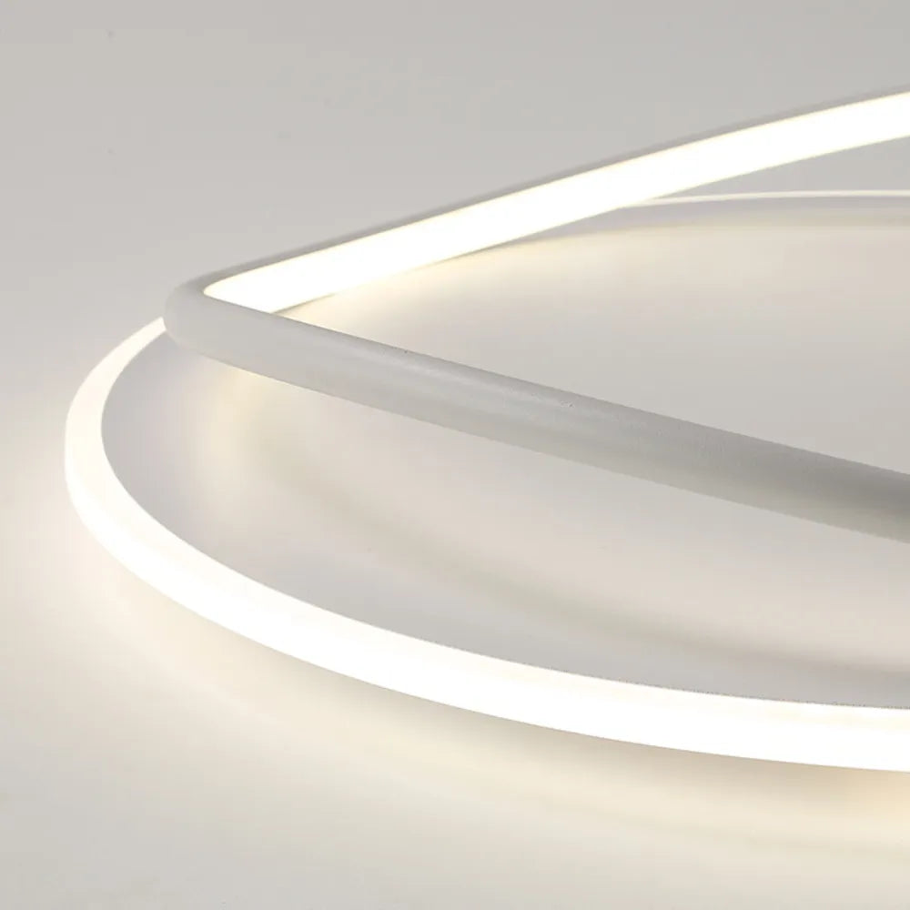 Tavogot Minimalist Ring Modernom Flush Mount Ceiling Light