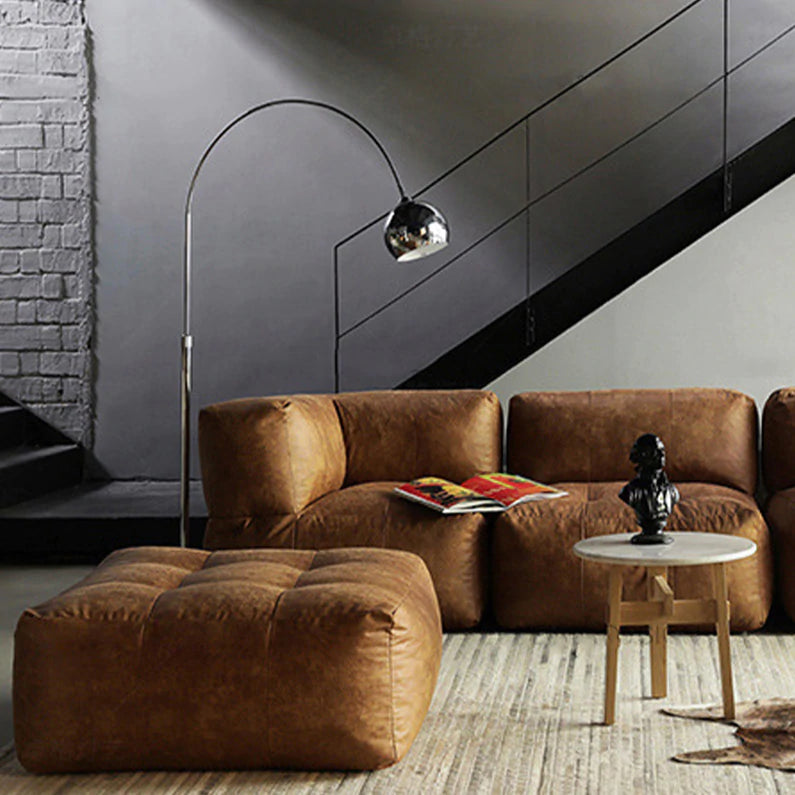 Bosadil Macaron Modern Fishing Arc Floor Lamp