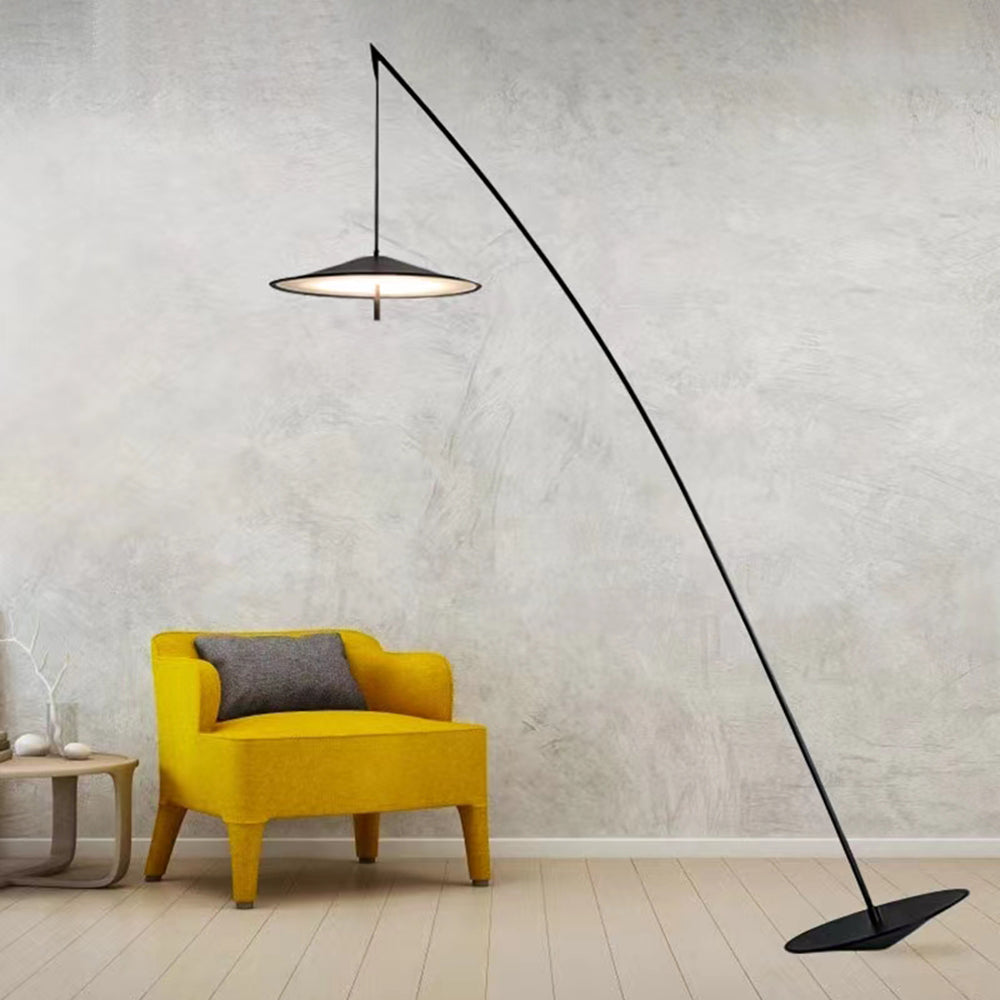 Rakodir Frisbee Fishing Rod Floor Lamp, Living Room