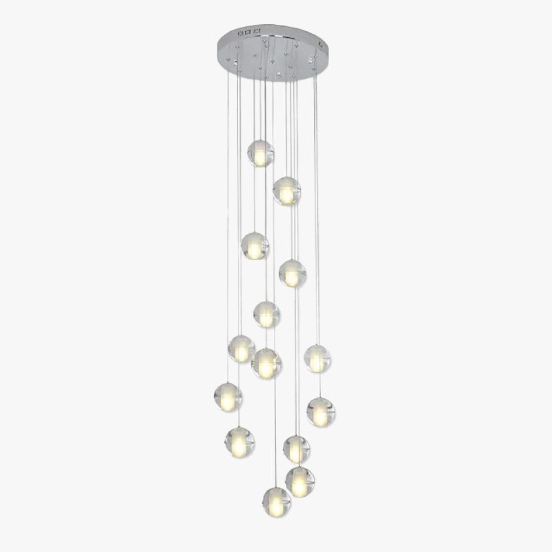 Hivodid Modern Multi Clean Globe Pendant Light, Foyer