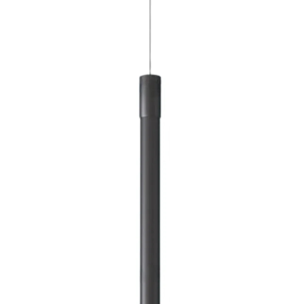 Tavix Minimalist Linear Pendant Light Bedside, Black-Neutral Decor