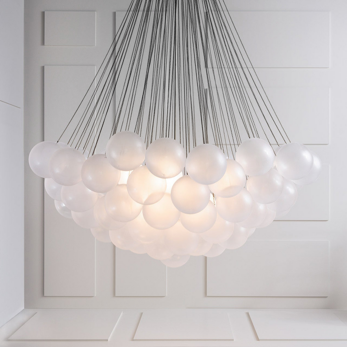 Pugusel Glass Globe Pendant Light Bubble