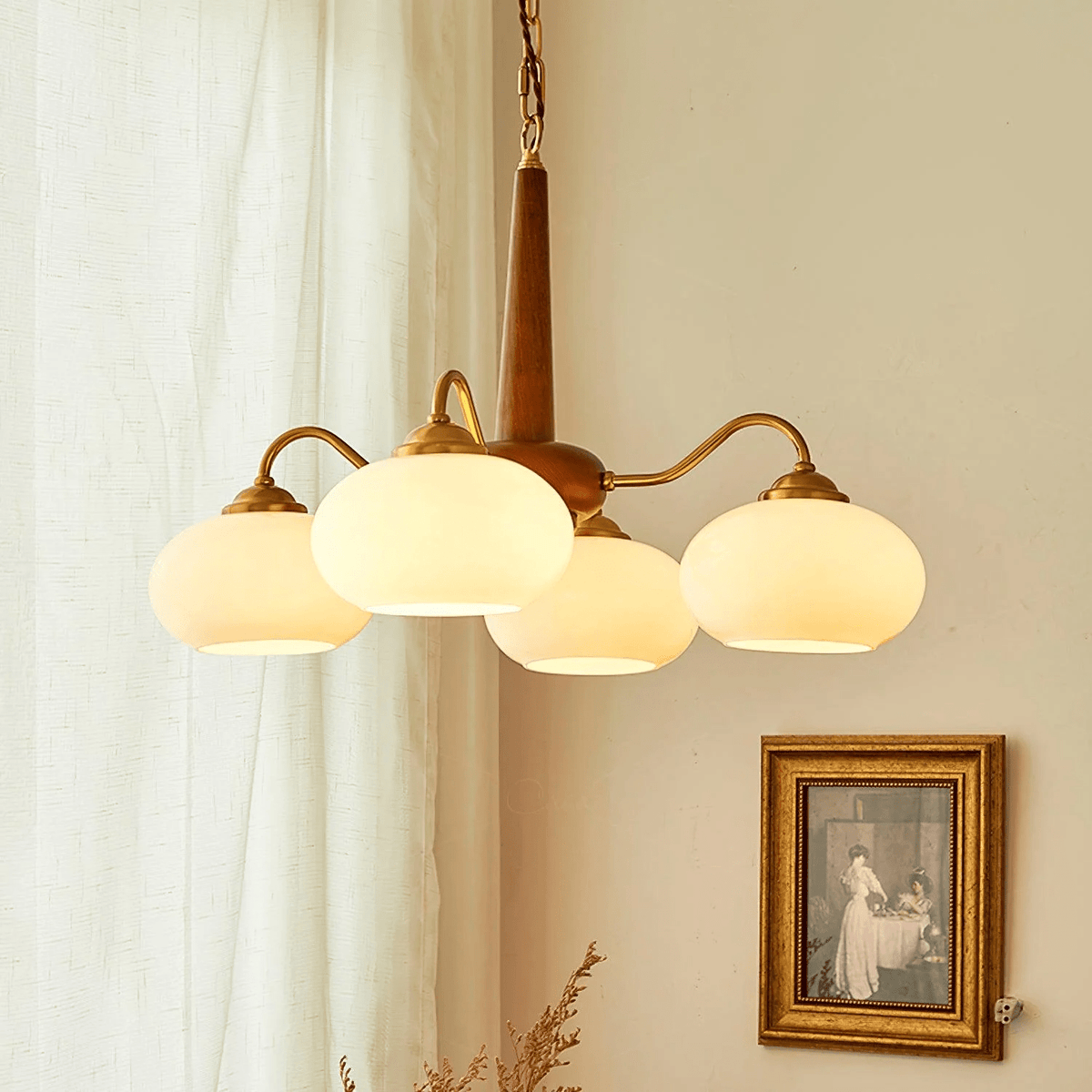 Persimmon Chandelier