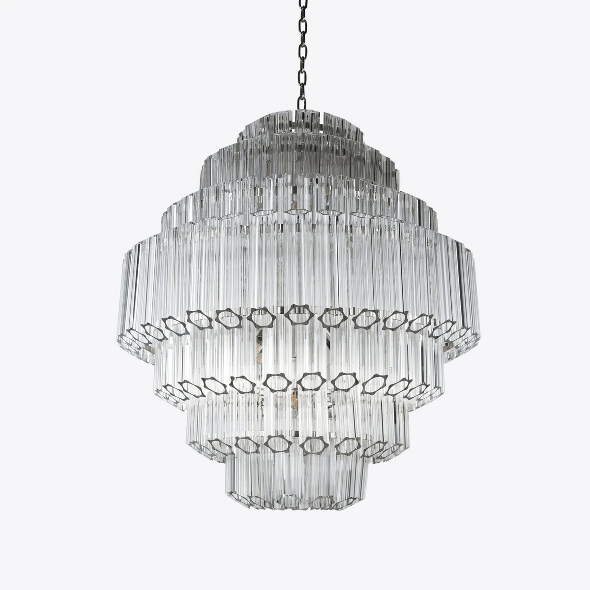 Pinewell Clear Grande Palermo Chandelier